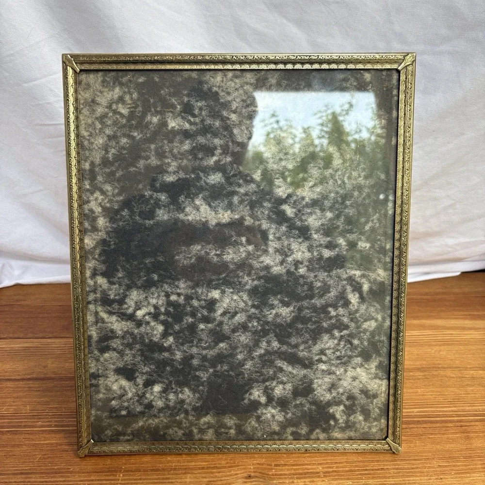 Vintage Ornate Gold Tone Picture Frame 8x10 Photo Decorative Scroll Design